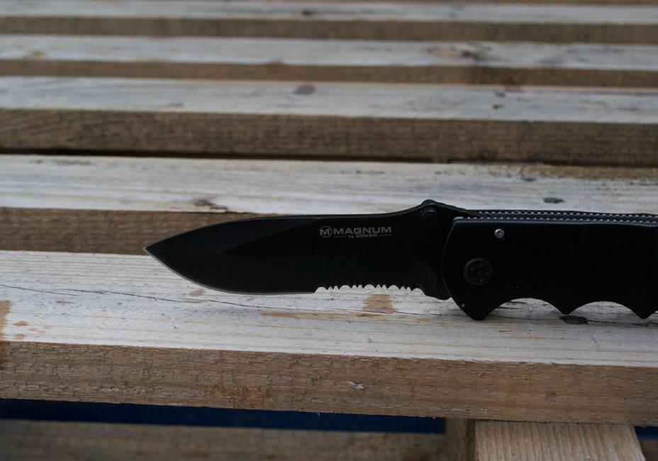 BÖKER® Magnum Black Spear μαχαίρι με κλιπ, 23cm