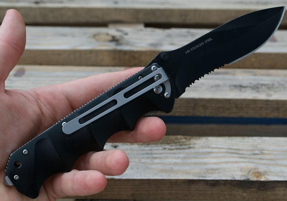BÖKER® Magnum Black Spear μαχαίρι με κλιπ, 23cm