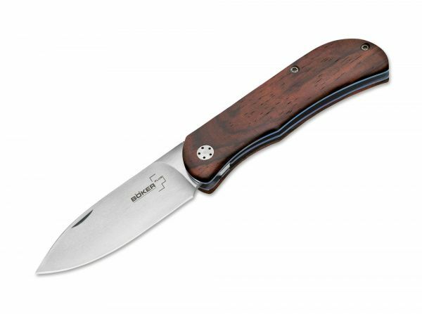 BÖKER® Exskelibur II Μαχαίρι Τσέπης 7 cm, Ξύλο Cocobolo, Τιτάνιο