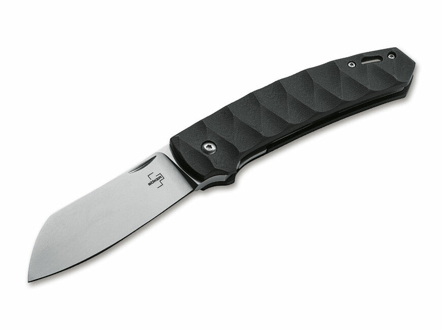 BÖKER® Haddock Pro Μαχαίρι Τσέπης 8,7 cm, μαύρο, G10, νάιλον θήκη