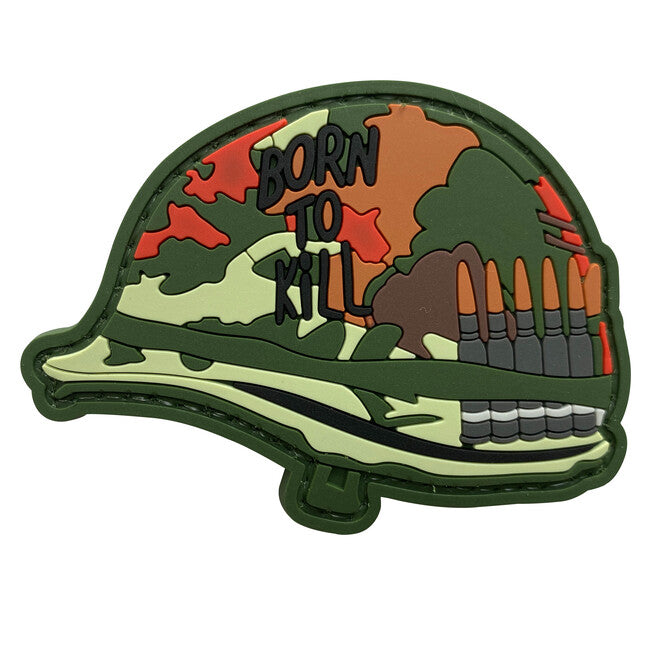 WARAGOD Born to Kill Patch Κράνος PVC Camo