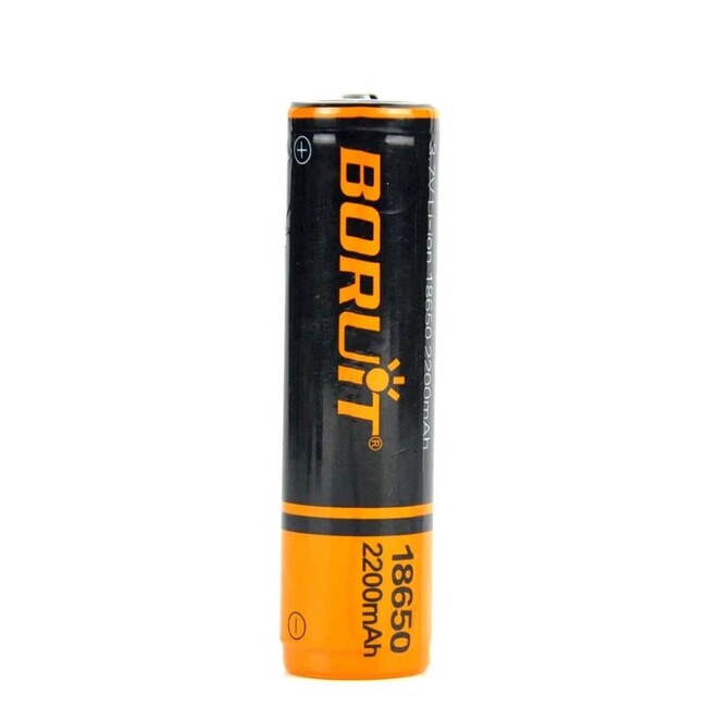 Boruit Μπαταρία 18650 Li-Ion 2200 mAh