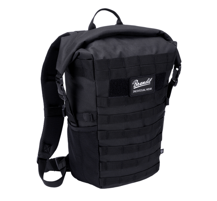 Brandit Cooper Rolltop σακίδιο πλάτης 20L, μαύρο
