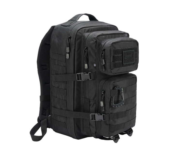 Brandit US Assault Pack Σακίδιο Large 40L, μαύρο