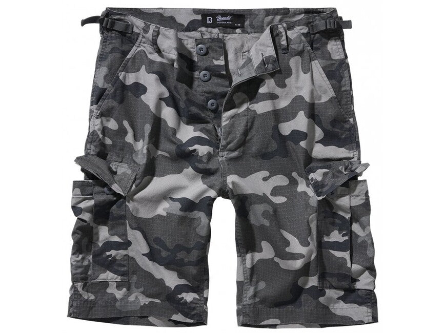 Brandit Σορτς BDU Ripstop, grey camo