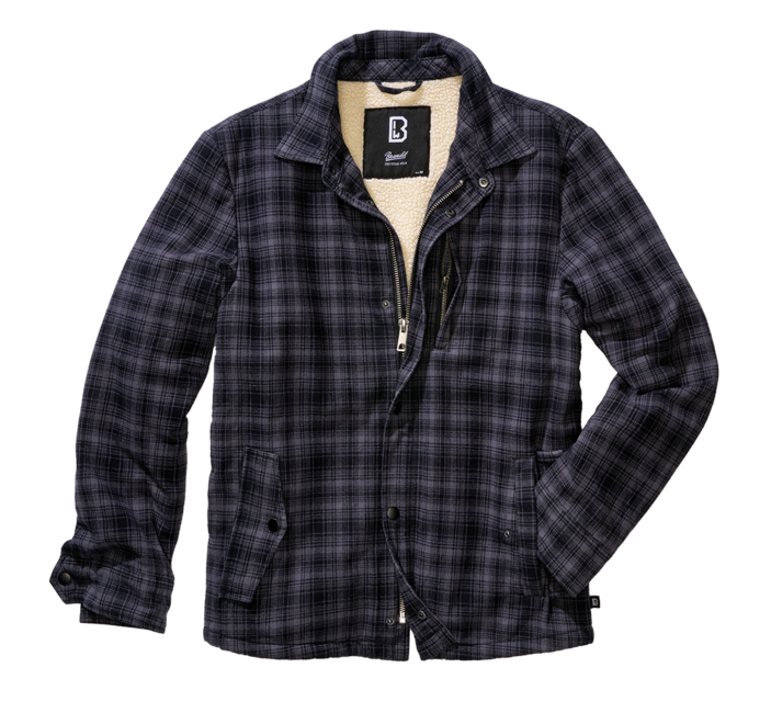 Brandit Classic Sherpa μπουφάν, anthra-black