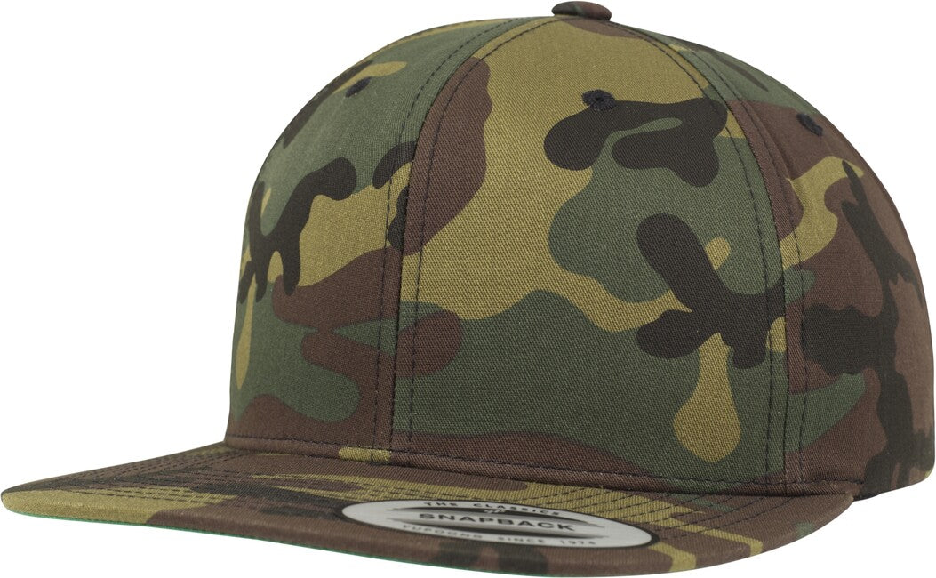 Brandit Camo Classic Snapback σκούφος, woodland