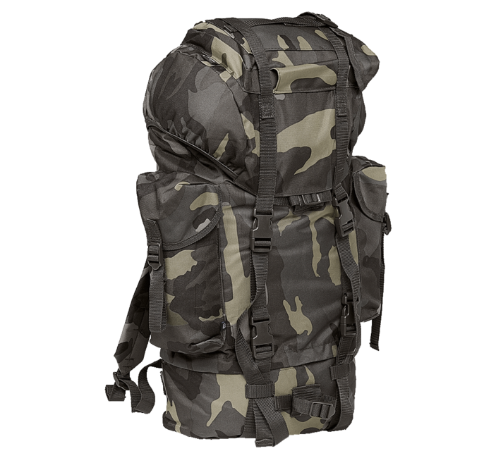 Brandit Combat σακίδιο πλάτης 65L, dark camo