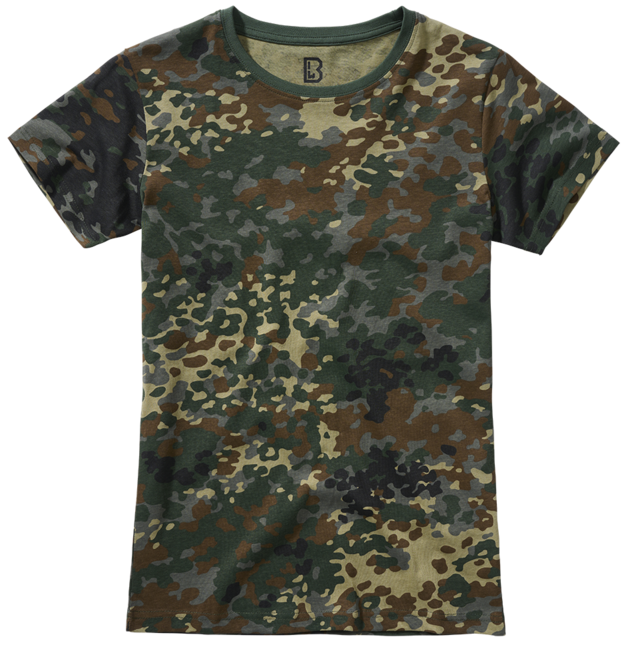 Brandit Μπλουζάκι Γυναικείο, Flecktarn