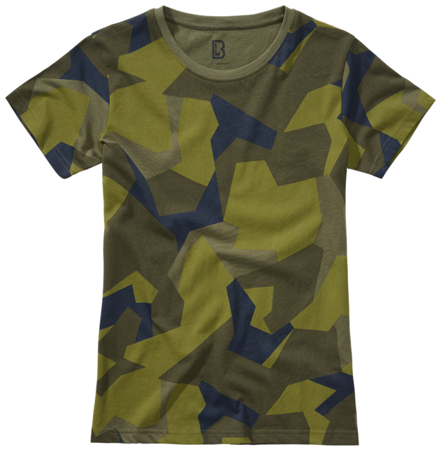 Brandit Μπλουζάκι Γυναικείο M90, Swedish Camo