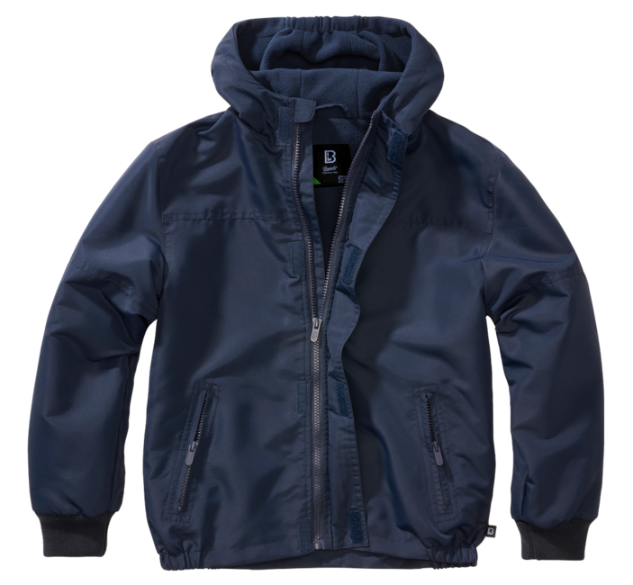 Brandit Frontzip Windbreaker Μπουφάν Παιδική, Ναυτικό Μπλε