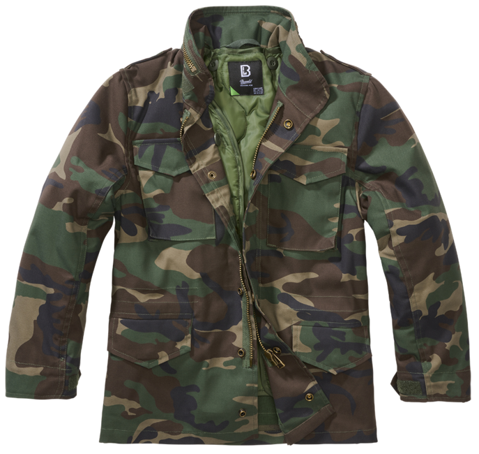 Brandit M65 Classic Μπουφάν Παιδική, Woodland