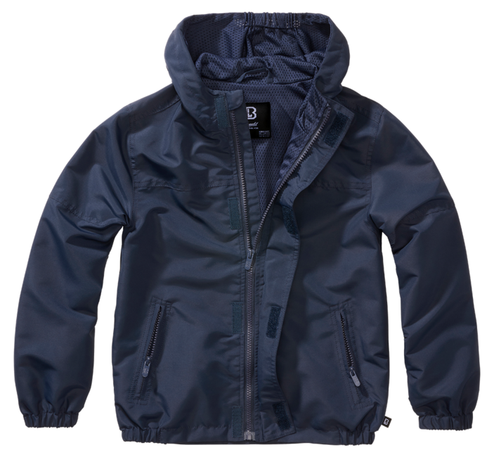 Brandit Summer Frontzip Windbreaker Μπουφάν Παιδικό, Ναυτικό Μπλε
