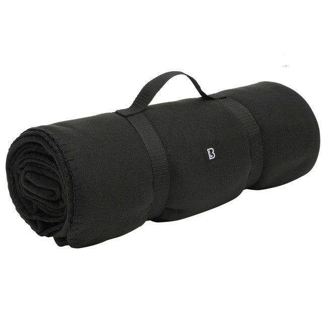 Brandit Κουβέρτα Fleece 135 x 175 cm, Μαύρη