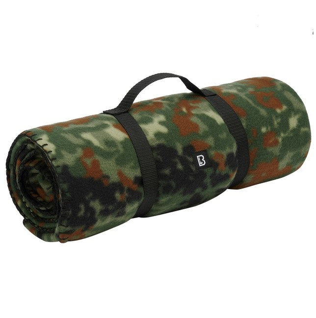 Brandit Κουβέρτα Fleece 135 x 175 cm, Flecktarn