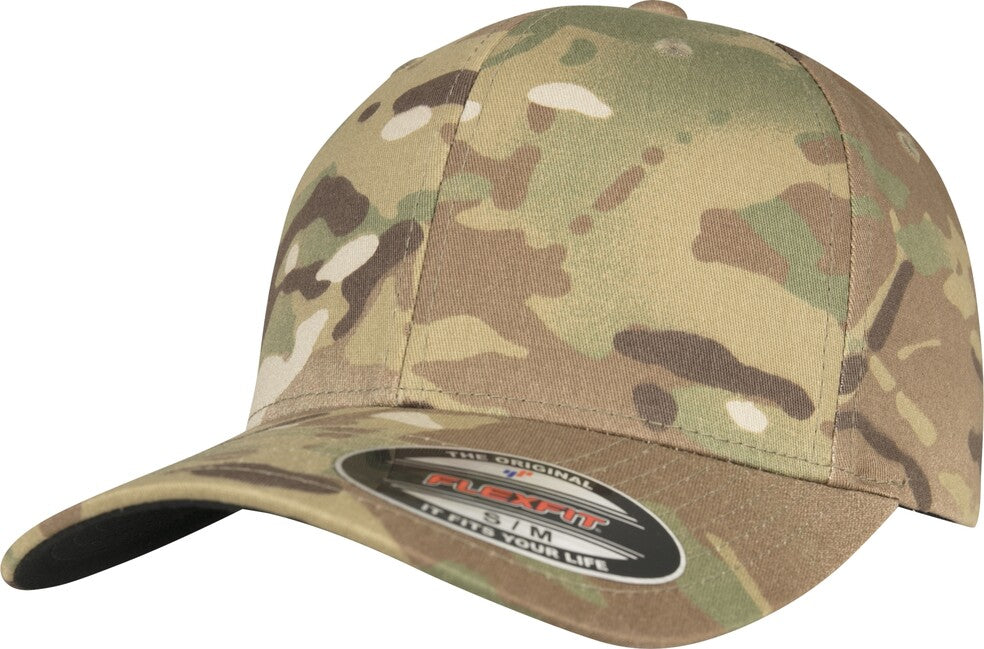 Brandit Flexfit Καπέλο με Γείσο Multicam, multicam®