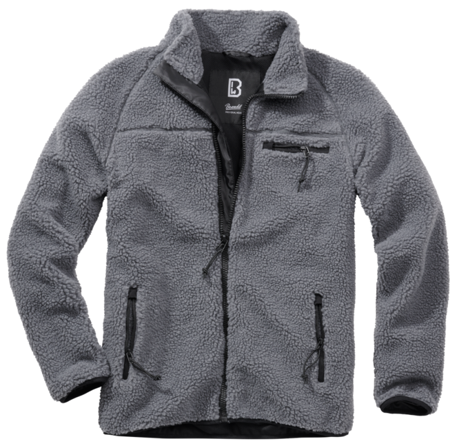 Brandit Teddyfleece Μπουφάν Fleece, Ανθρακίτης