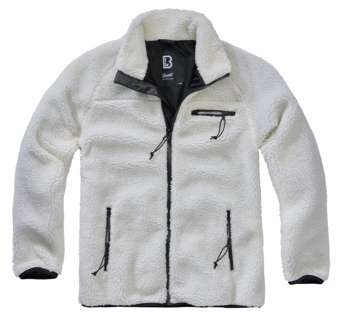 Brandit Teddyfleece Μπουφάν Fleece, Λευκό