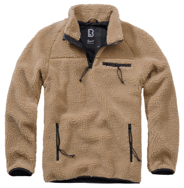 Brandit Teddyfleece Troyer Μπουφάν Fleece, Καμηλό