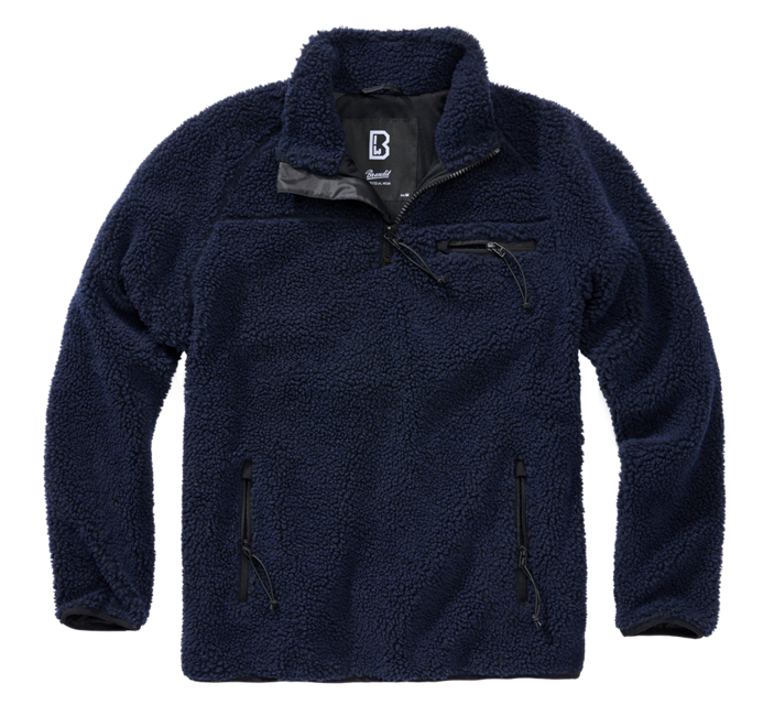 Brandit Teddyfleece Troyer Μπουφάν Fleece, Ναυτικό Μπλε