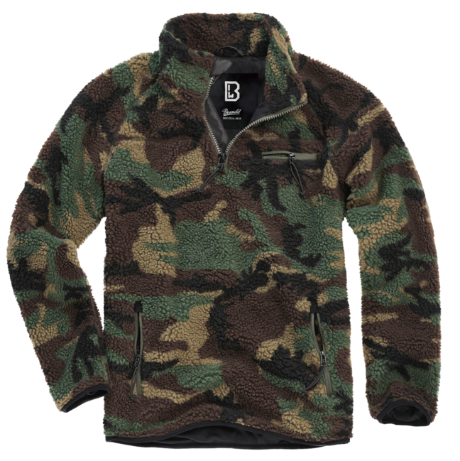 Brandit Teddyfleece Troyer Μπουφάν Fleece, Woodland