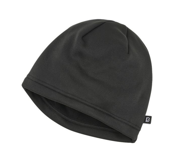 Brandit Ice Σκούφος Fleece, Μαύρο
