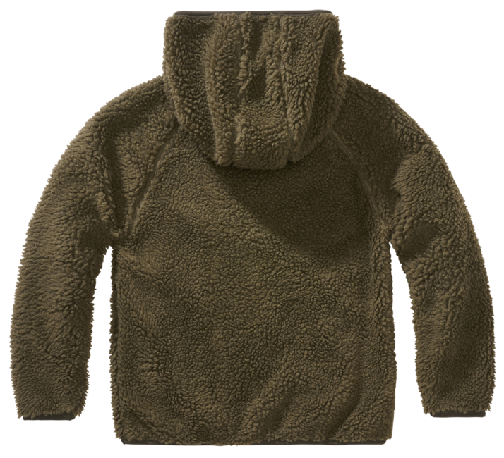 Brandit Teddy Τζάκετ Παιδικό Fleece, Λαδί