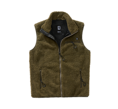 Brandit Teddyfleece telovnik flisasti, olivno zelen