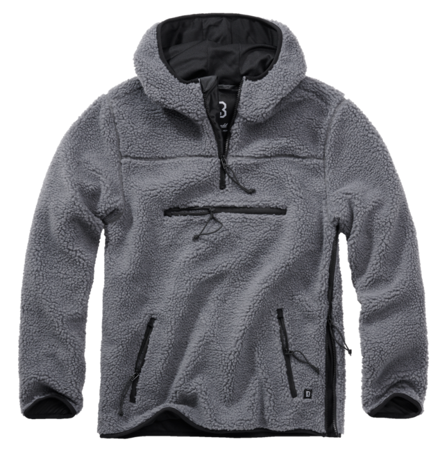 Brandit Teddyfleece Worker Φούτερ Fleece, Ανθρακί