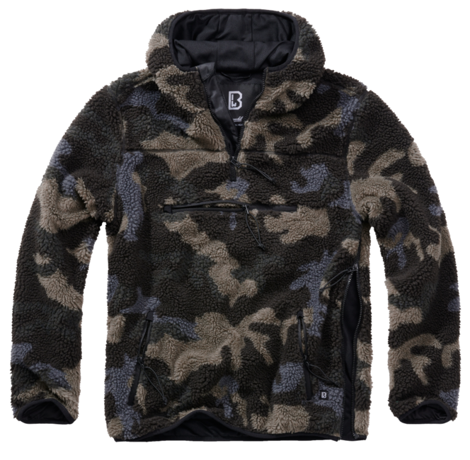 Brandit Teddyfleece Worker Φούτερ Fleece, darkcamo