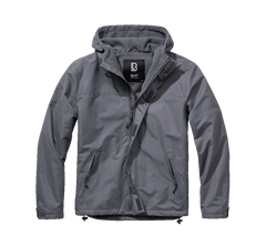 Brandit Frontzip Windbreaker Μπουφάν, Ανθρακί