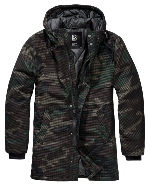 Brandit Grid Camo Παρκά, woodland