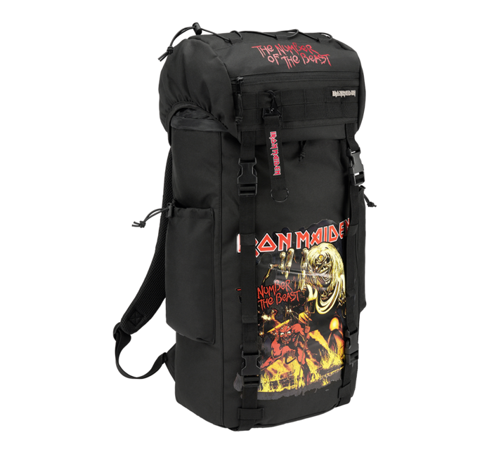Brandit Iron Maiden Σακίδιο Πλάτης Φεστιβάλ 40L, Μαύρο