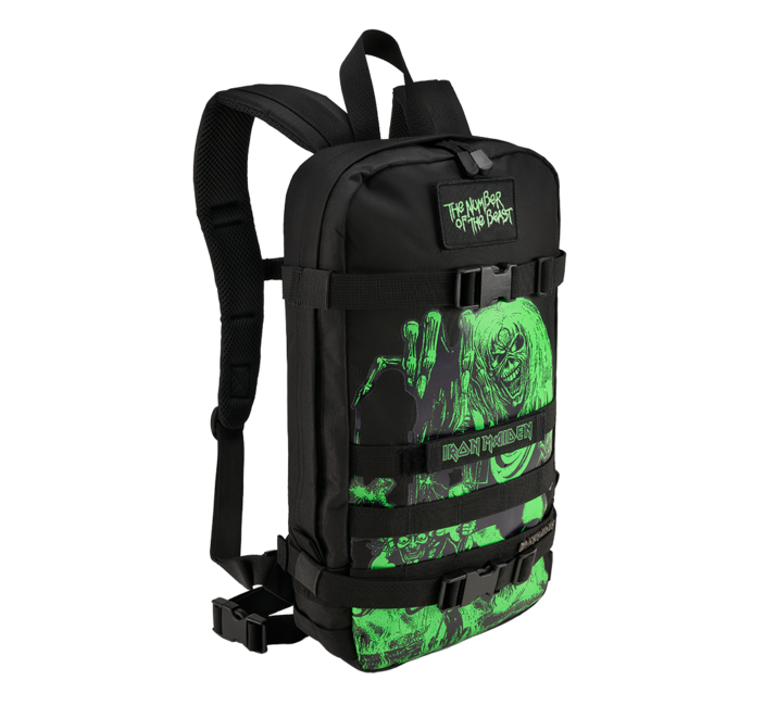 Brandit Iron Maiden US Cooper Σακίδιο Daypack 11L, μαύρο