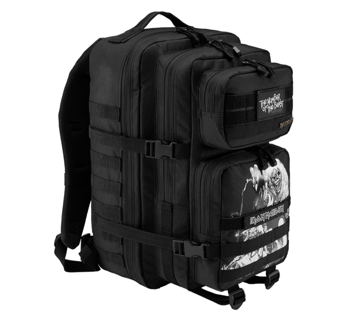 Brandit Iron Maiden US Cooper σακίδιο πλάτης Eddy Glow 40L, μαύρο