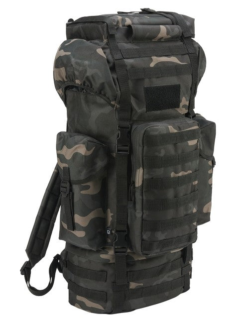 Brandit Kampfrucksack Molle Σακίδιο πλάτης τακτικό, darkcamo, 65l