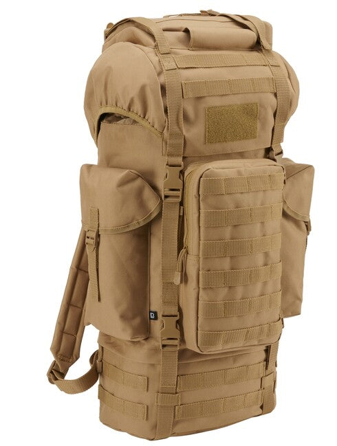 Brandit Kampfrucksack Σακίδιο Πλάτης Tactical Molle, χακί, 65l