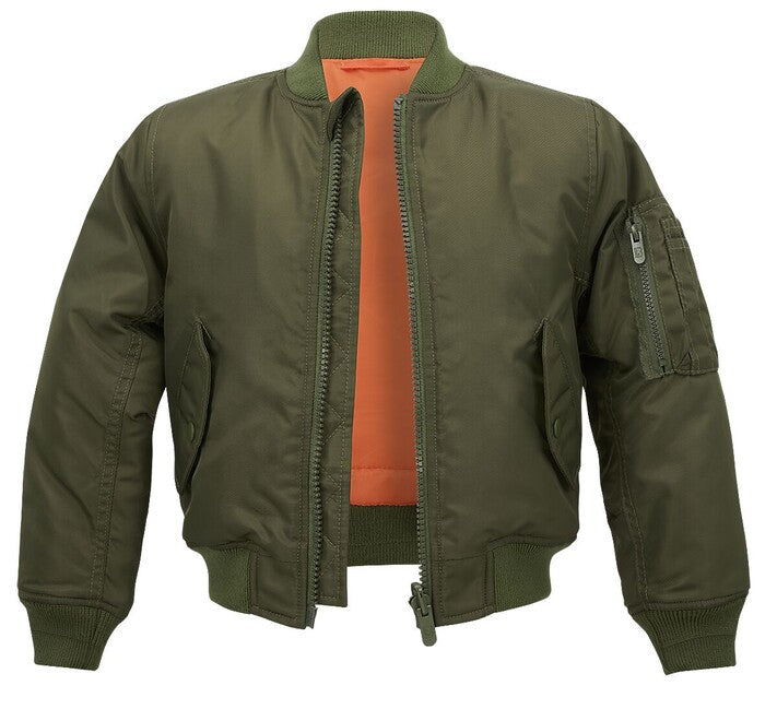 Brandit MA1 παιδική bomber, λαδί