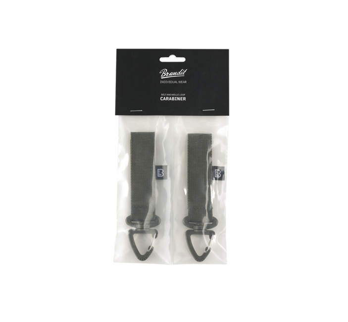 Brandit MOLLE Καραμπίνερ 2 pack, λαδί