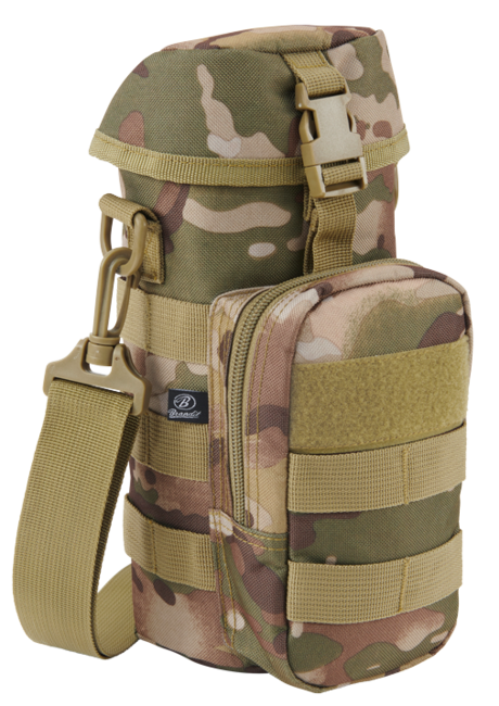 Brandit Molle II Θήκη Φιάλης με Τσέπη, Multicam
