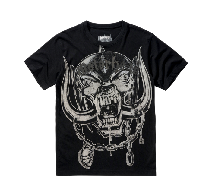 Brandit Motörhead Warpig Print μπλουζάκι, μαύρο