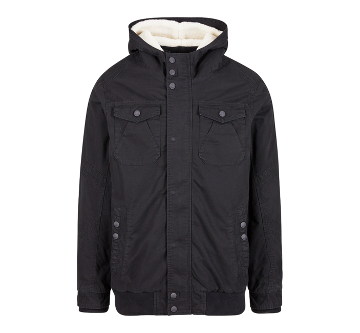 Brandit Meadow Jacket Χειμωνιάτικο μπουφάν ανδρικό, μαύρο