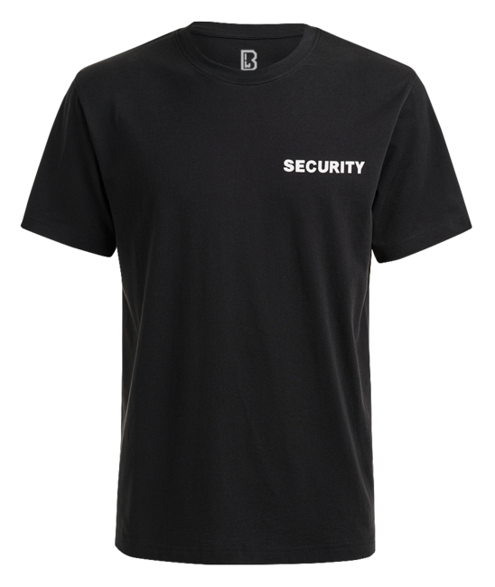 Brandit Security μπλουζάκι, μαύρο