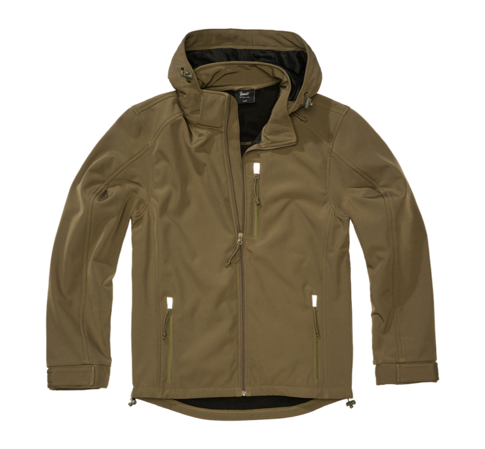 Brandit Hurricane Μπουφάν Softshell, Λαδί