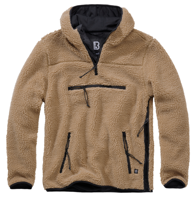 Brandit Worker Φούτερ Teddyfleece, χακί