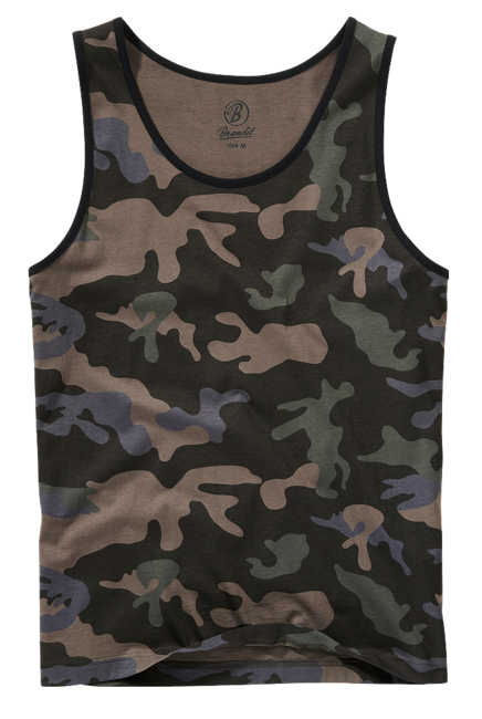 Brandit αμάνικο μπλουζάκι ανδρικό, darkcamo