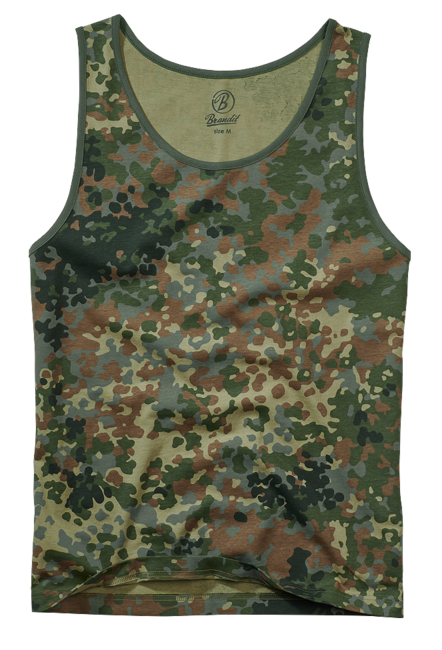 Brandit ανδρικό αμάνικο μπλουζάκι, flecktarn