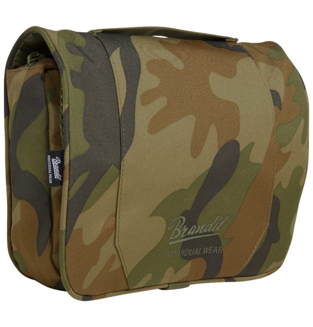 Brandit Toiletry Large Toiletry Bag, Woodland