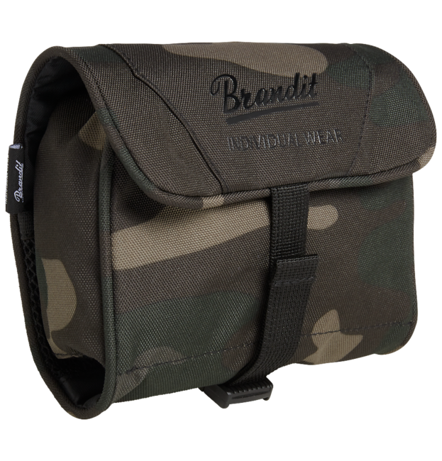 Brandit Toiletry Τσάντα Υγιεινής Μεσαίο Μέγεθος, Darkcamo