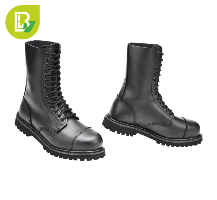 Brandit Vegantom 14 Eyelet Μπότες, Μαύρο